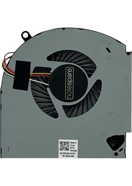 Dell Uyumlu Alienware 17 R5, 17 R5 P31E, 17 R5 P31E002 Cpu Fan, Işlemci Fanı