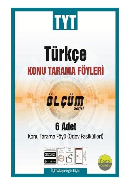 Tyt Türkçe Tarama Föyleri (6 Fasikül)
