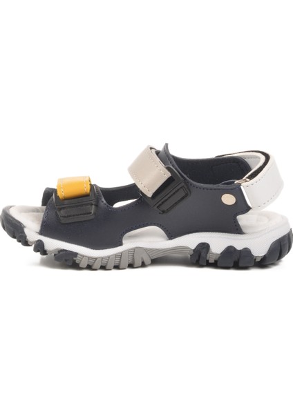 Lacivert Gri Cırtlı Erkek Çocuk Spor Sandalet 173110 P fiyatları