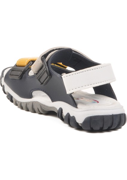 Lacivert Gri Cırtlı Erkek Çocuk Spor Sandalet 173110 P fırsatları
