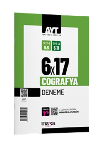 2025 Ayt Coğrafya 6 Deneme Tamamı Video Çözümlü