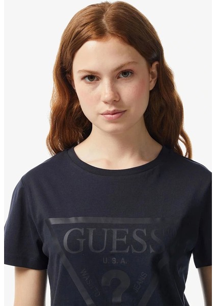 Adele Ss Cn Tee Kadın Siyah T-Shirt V2YI07K8HM0-G7FQ
