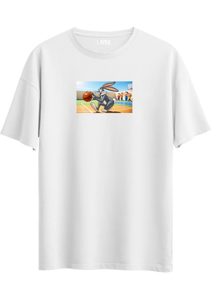 Breakout Bigbasketballrabbit Oversize Tshirt