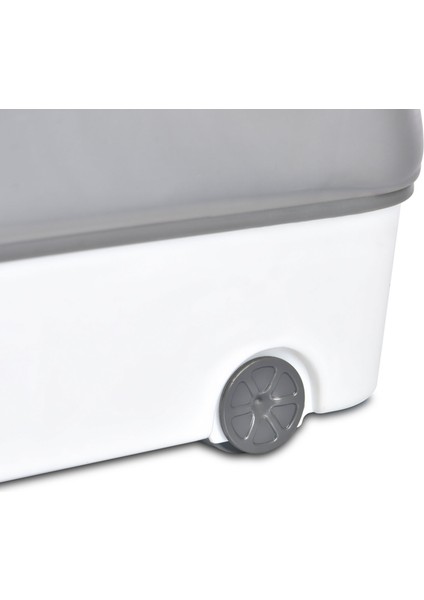 Katlanır Tekerlekli Saklama Kutusu - 45 Lt