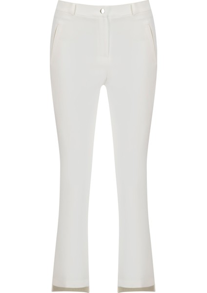 Trend Pantolon 25YT228 Ekru