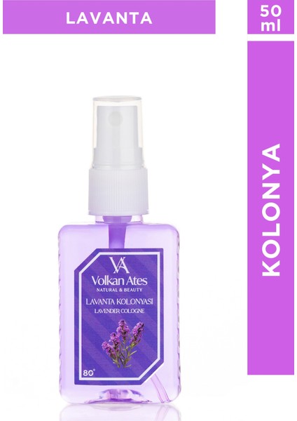 Parfümlü Kolonya - Lavanta 50 ml