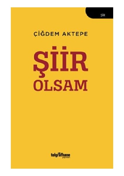 Şiir Olsam