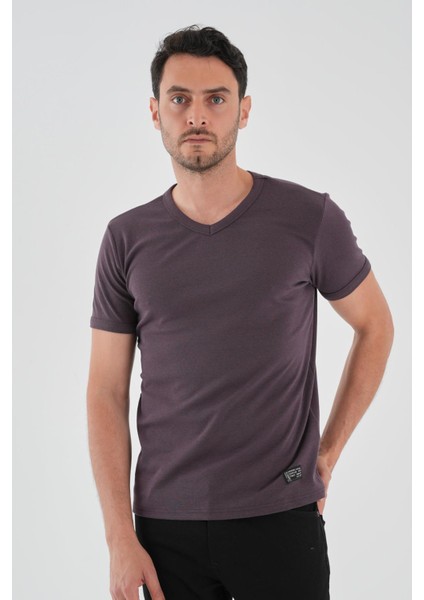 Alexandergardı V Yaka Kısa Kollu Erkek T-Shirt fiyatları