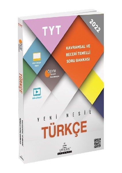 2022 Tyt Türkçe Kavramsal ve Beceri Temelli Soru Bankası