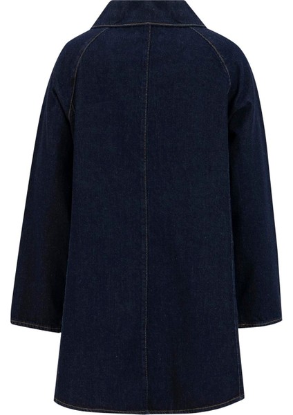Zımbalı Denim Kap 25YD9115 Koyu Lacivert indirimleri