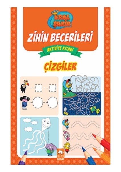 Çizgiler-Zihin Becerileri Aktivite Kitabı