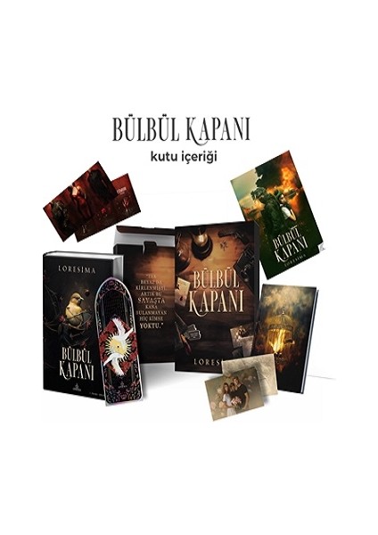 Bülbül Kapanı 1 Hediyeli Özel Kutu (Ciltli)