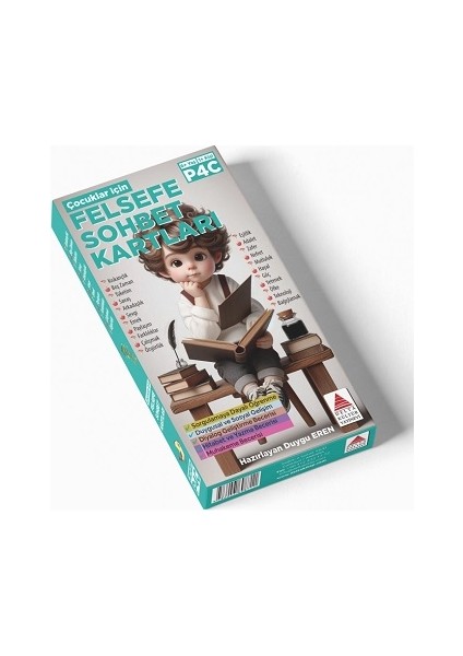 (P4C) Çocuklar Için Felsefe Sohbet Kartları