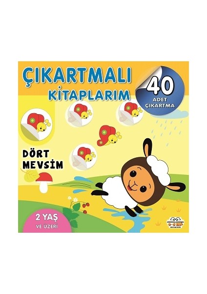Çıkartmalı Kitaplarım - Dört Mevsim