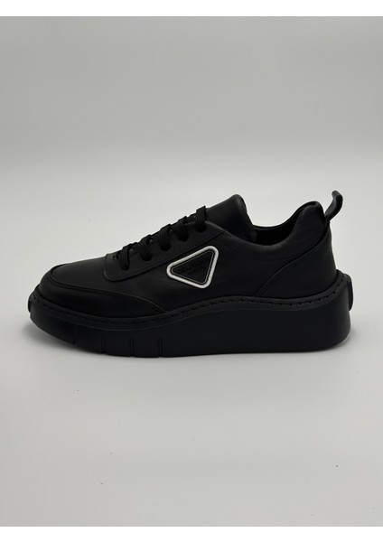 Hakiki Deri Kadın Sneaker Bağcıklı Spor Ayakkabı fiyatları