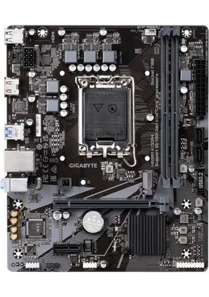 Gıgabyte H610M-K Ddr4 3200MHZ 1xhdmı 1xm.2 USB 3.2 Matx 1700P (12. / 13. ve 14. Nesil Işlemci Uyumlu) fiyatları