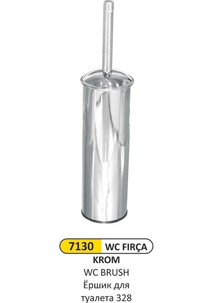 7130 Krom Wc Fırça