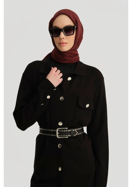 Hırka 24KD4210 Siyah