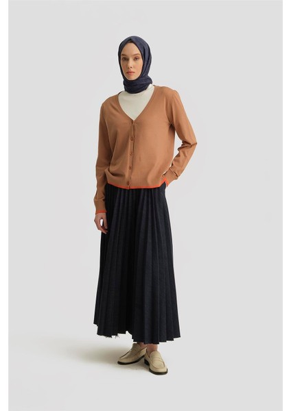 Hırka 24KD2402 Karamel