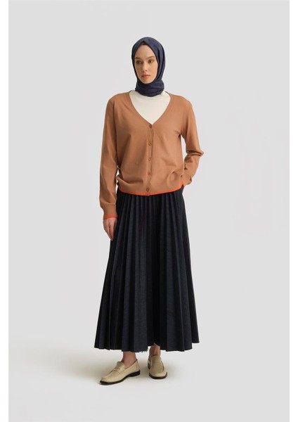 Hırka 24KD2402 Karamel