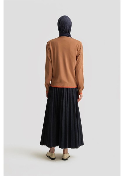 Hırka 24KD2402 Karamel