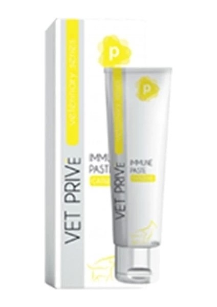 Vet Prive Veterinary Immune Paste Kedi ve Köpekler Için Malt Macunu 100 gr