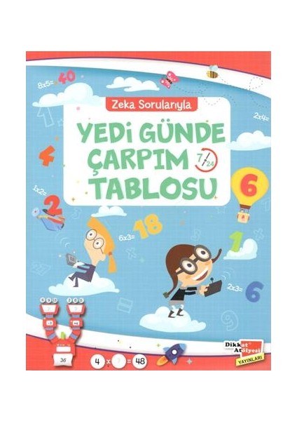 Zeka Sorularıyla Yedi Günde Çarpım Tablosu Anonim Yazar 80 Sayfa Ciltsiz