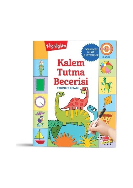 Kalem Tutma Becerisi Etkinlik Kitabı