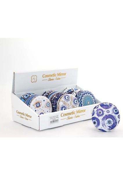 Taşlı Istanbul Tasarımı El Aynası Kalın ALK2498 - 1OL3215-6188