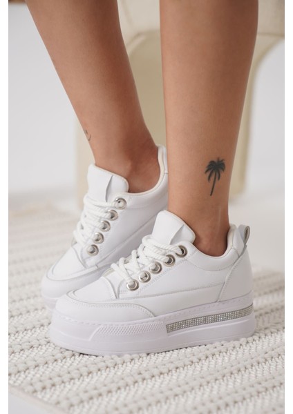 Lunora Limited Series Beyaz Ortopedik Kadın Sneaker