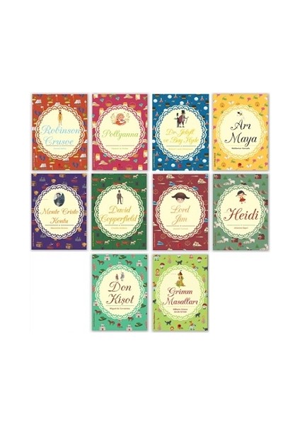 Çocuk Klasikleri Seti - 10 Kitap (8 Yaş ve Üzeri)