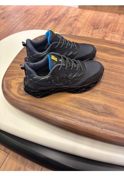 Mc Jamper Siyah Fileli Triko Erkek Ayakkabı Sneakers - Erkek Spor Ayakkabı