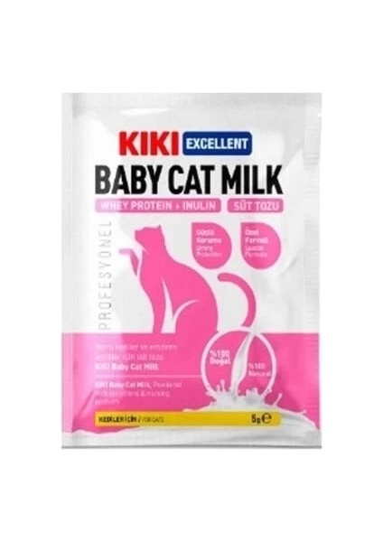Kiki Excellent Yavru Kediler Için Süt Tozu 5 gr 1 Adet