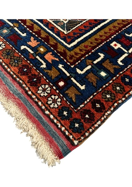 El Dokuma Antika 97X120 Dazkırı Halısı Koleksiyonluk Kök Boya fırsatları