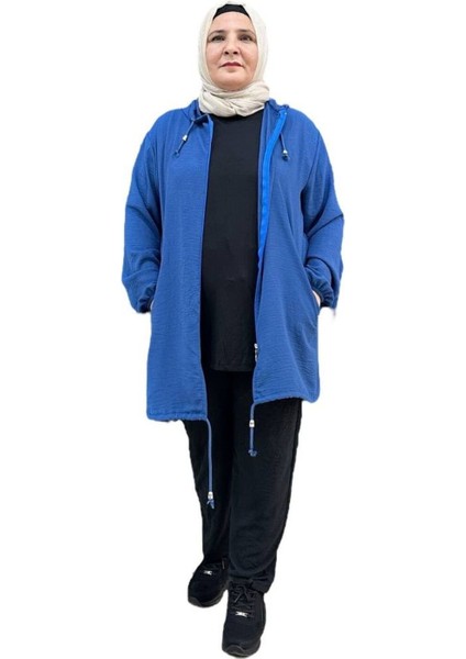 Büyük Beden Kısa Ayrobin Giy Çık