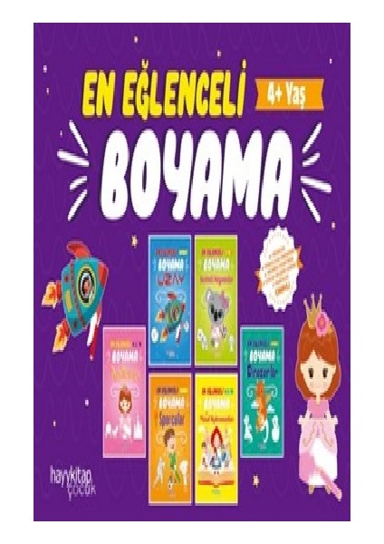 En Eğlenceli Boyama 6’lı Set