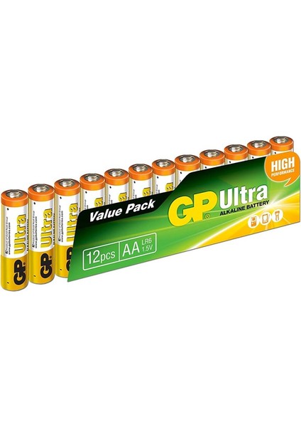 Gp 15AU-12Lİ Paket Alkalin Aa Kalem Pil (12Lİ ) (4767) - BKS5436-7890