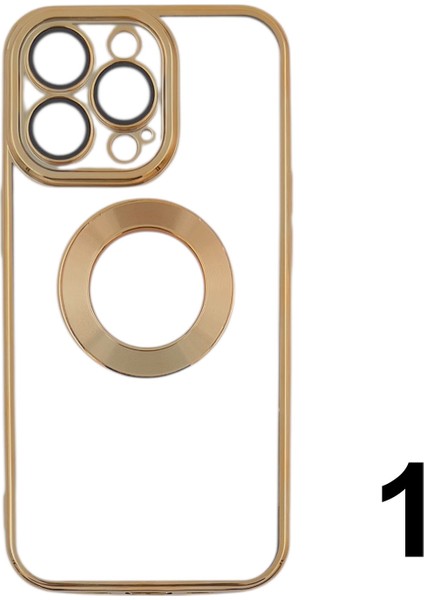 Apple iPhone 16 Pro Max Uyumlu Round Silikon Seri Arka Koruma Kılıf