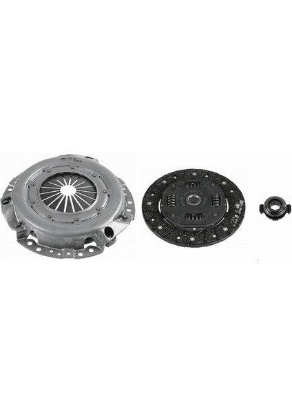 Debriyaj Seti PARTNER-P205-P306-P405-P406-BERLINGO-XSARA-ZX 1.9 D 98 XUD9A-MEK-BE3/5 2052.A0-2050.F8-2004.F7-2050.W4
