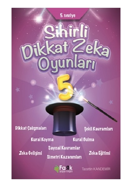 5.seviye - Sihirli Dikkat Zeka Oyunları 5 (Ilkokul)