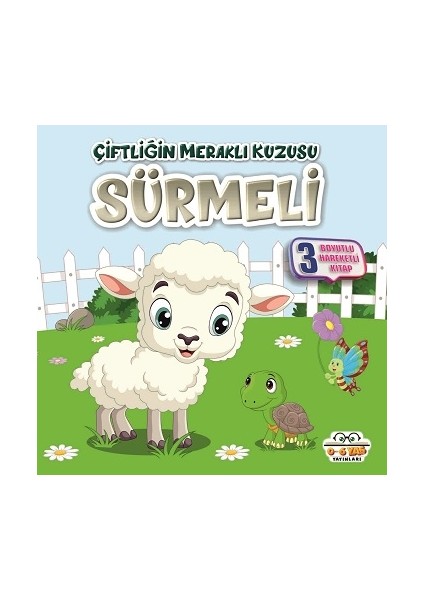 Çiftliğin Meraklı Kuzusu Sürmeli - Benim Canım Çiftliğim (Sıvama Cilt)