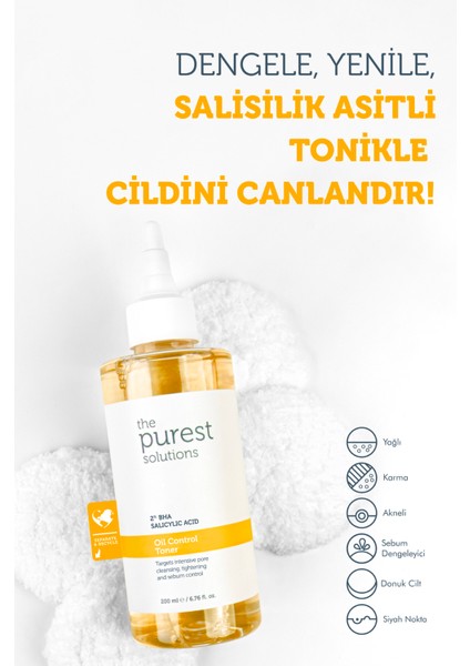 Yağlı Ciltler Için Cilt Bakım Seti
