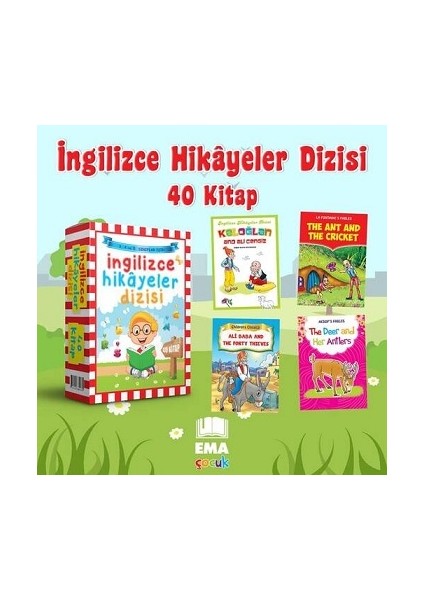 Ingilizce Hikayeler Dizisi (40 Kitap Set)
