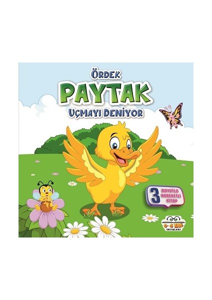 Ördek Paytak Uçmayı Deniyor - Benim Canım Çiftliğim (Sıvama Cilt)