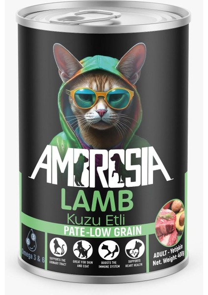 Kuzu Etli Yetişkin Kedi Maması 24 Adet