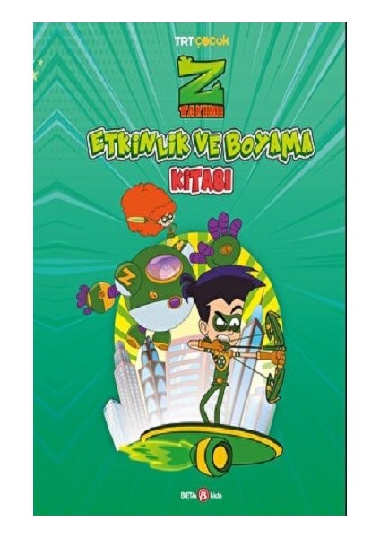 Z Takımı Etkinlik ve Boyama Kitabı 1