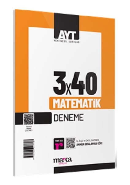 2025 Ayt Matematik 3X40 Deneme