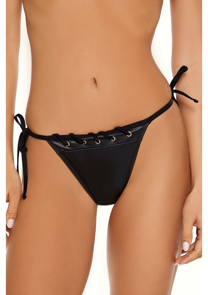 Suni Deri Bikini Altı