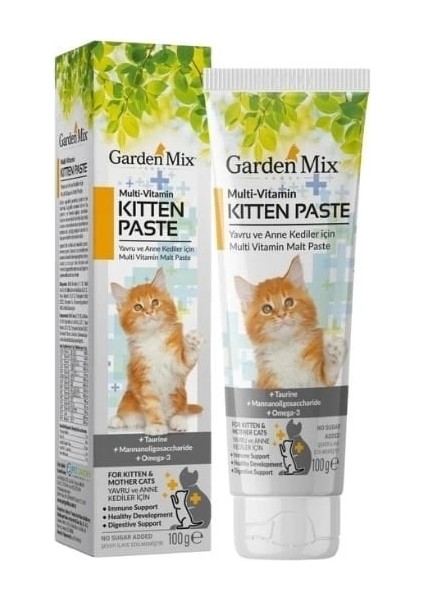 Garden Mix Kitten Multivitamin Yavru Kedi Malt Macunu 100 gr