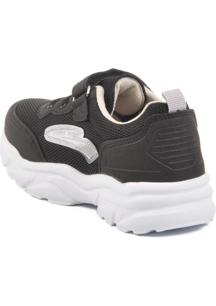 Siyah Beyaz Cırtlı Erkek Çocuk Spor Ayakkabı 520522 F fırsatları